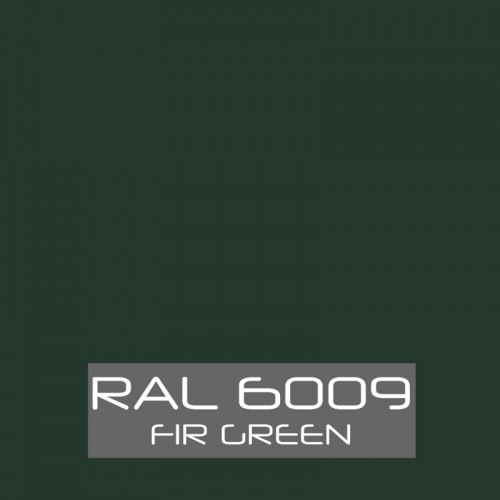 RAL 6009 Fir Green tinned Paint